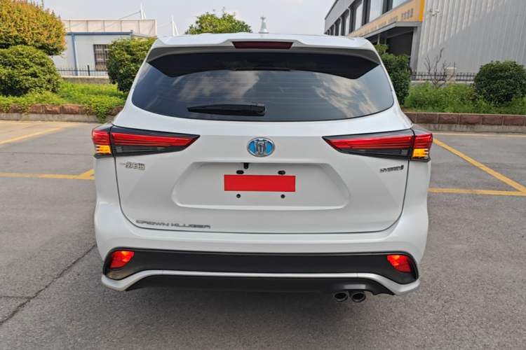 Used Toyota Crown Kluger 2021 2.5L HEV Two-Wheel Drive Entry Version Rear