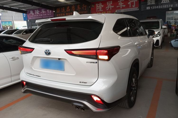 Used Toyota Crown Kluger 2021 2.5L HEV Four-Wheel Drive Elite Edition Rear Right 45 Deg