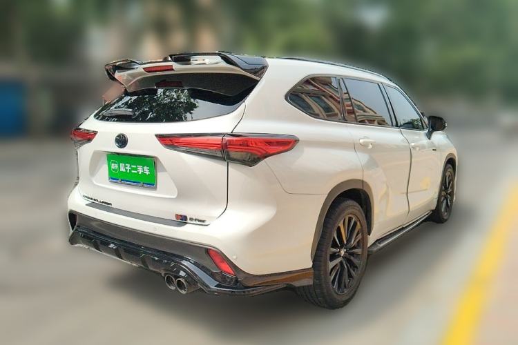 Used Toyota Crown Kluger 2021 2.5L HEV Four-Wheel Drive Premium Edition Rear Right 45 Deg