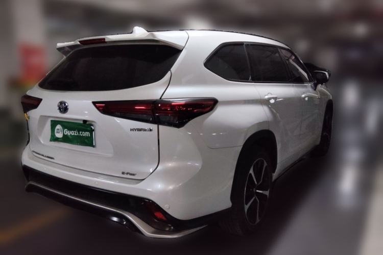Used Toyota Crown Kluger 2021 2.5L HEV Four-Wheel Drive Luxury Edition Rear Right 45 Deg