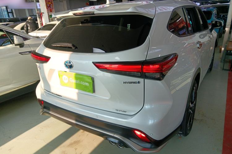 Used Toyota Crown Kluger 2021 2.5L HEV Four-Wheel Drive Premium Edition Rear Right 45 Deg