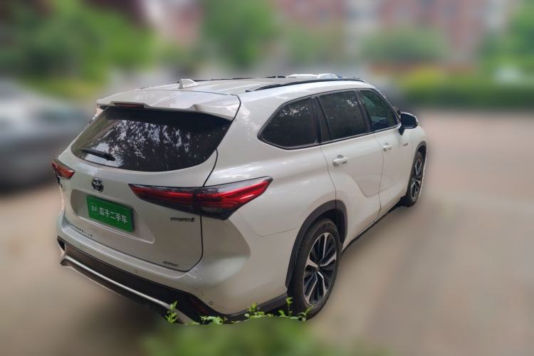 Used Toyota Crown Kluger 2021 2.5L HEV Four-Wheel Drive Premium Edition Rear Right 45 Deg