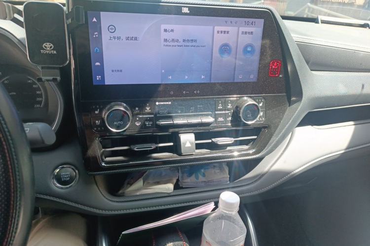 Used Toyota Crown Kluger 2022 2.0T Four-Wheel Drive Jingzun Edition Audio And AC Panel