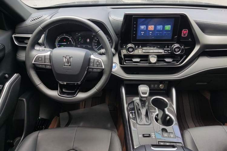 Used Toyota Crown Kluger 2022 2.5L HEV Four-Wheel Drive Luxury Edition Audio And AC Panel