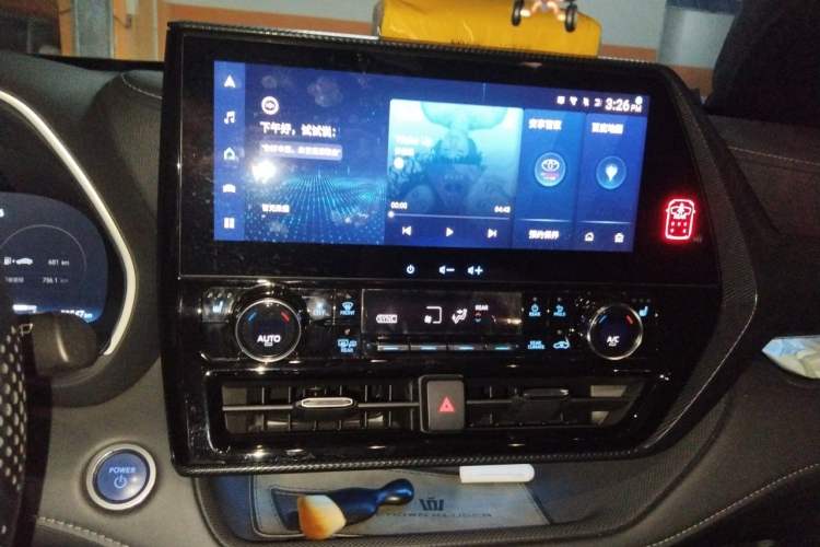 Used Toyota Crown Kluger 2022 2.5L HEV Four-Wheel Drive Premium Edition Audio And AC Panel