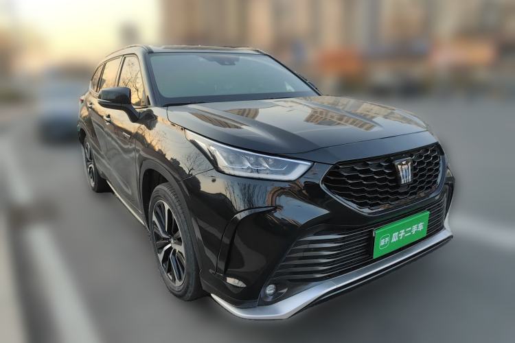 Used Toyota Crown Kluger 2022 2.5L HEV Four-Wheel Drive Luxury Edition Front Right 45 Deg