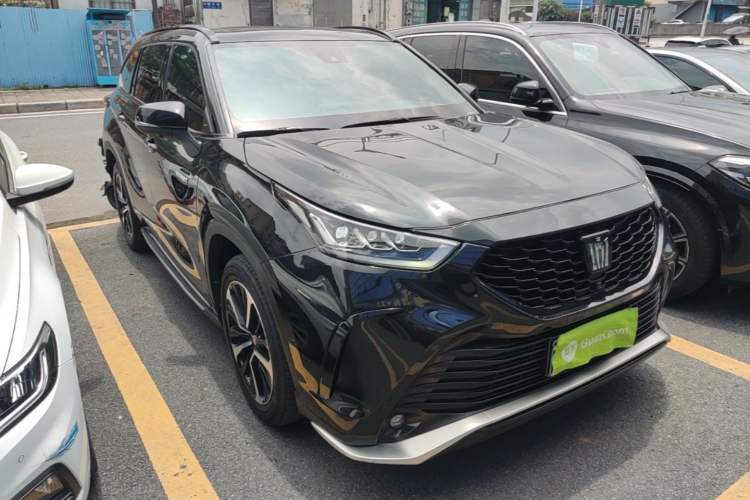 Used Toyota Crown Kluger 2022 2.5L HEV Four-Wheel Drive Luxury Edition Front Right 45 Deg