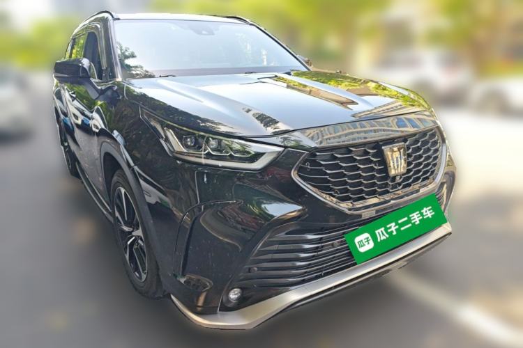 Used Toyota Crown Kluger 2022 2.5L HEV Four-Wheel Drive Premium Edition Front Right 45 Deg
