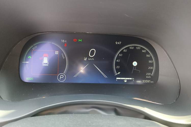 Used Toyota Crown Kluger 2022 2.5L HEV Four-Wheel Drive Premium Edition Instrument Cluster