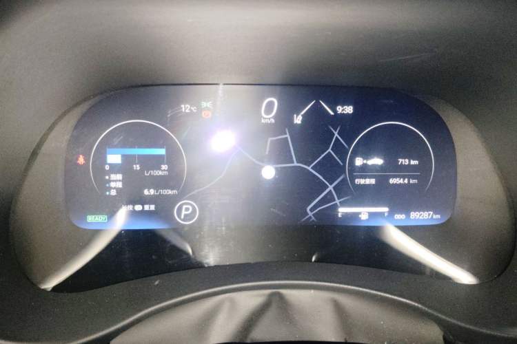 Used Toyota Crown Kluger 2022 2.5L HEV Four-Wheel Drive Premium Edition Instrument Cluster