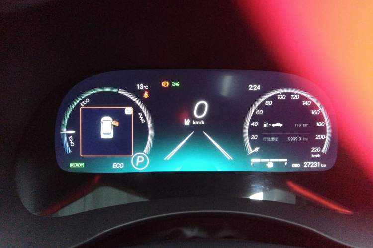 Used Toyota Crown Kluger 2022 2.5L HEV Four-Wheel Drive Premium Edition Instrument Cluster