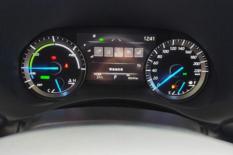 Used Toyota Crown Kluger 2022 2.5L HEV Four-Wheel Drive Luxury Edition Instrument Cluster