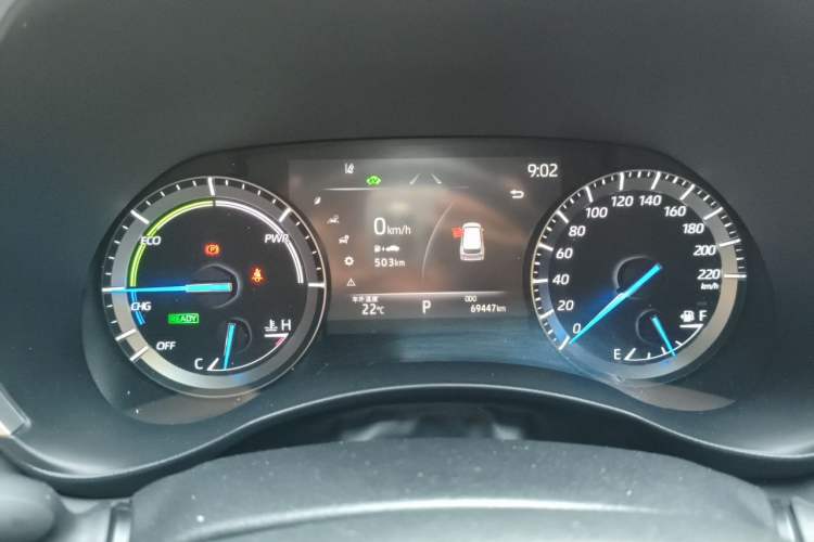 Used Toyota Crown Kluger 2022 2.5L HEV Two-Wheel Drive Entry Version Instrument Cluster