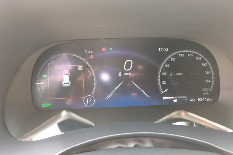 Used Toyota Crown Kluger 2022 2.5L HEV Four-Wheel Drive Flagship Edition Instrument Cluster