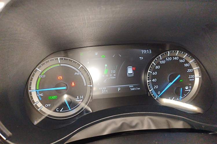Used Toyota Crown Kluger 2022 2.5L HEV Four-Wheel Drive Luxury Edition Instrument Cluster
