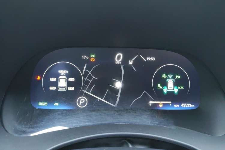 Used Toyota Crown Kluger 2022 2.5L HEV Four-Wheel Drive Flagship Edition Instrument Cluster