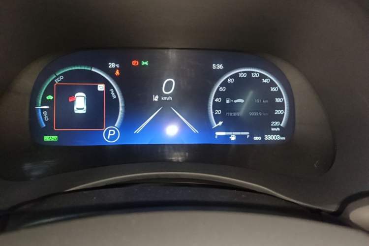 Used Toyota Crown Kluger 2022 2.5L HEV Four-Wheel Drive Premium Edition Instrument Cluster