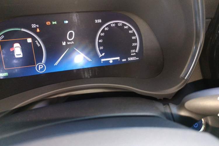 Used Toyota Crown Kluger 2022 2.5L HEV Four-Wheel Drive Premium Edition Odometer Close Up