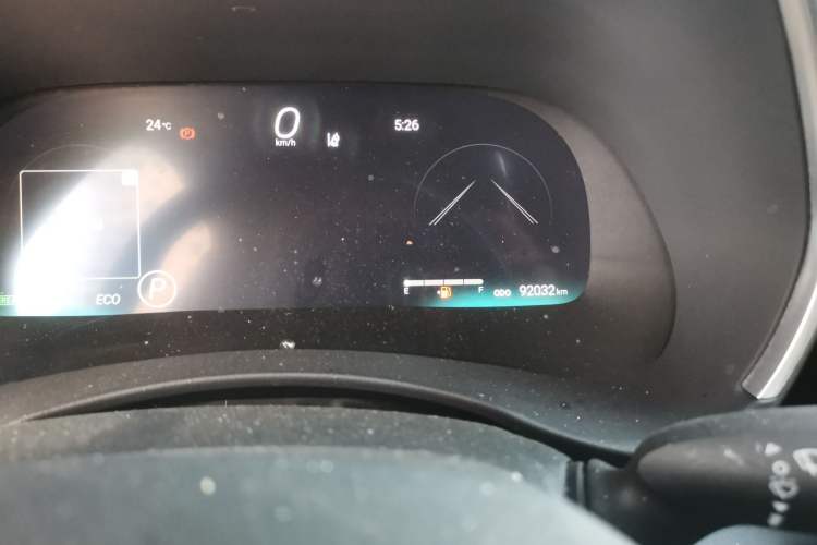 Used Toyota Crown Kluger 2022 2.5L HEV Four-Wheel Drive Premium Edition Odometer Close Up