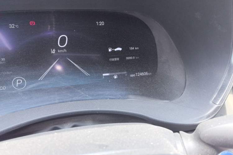 Used Toyota Crown Kluger 2022 2.5L HEV Four-Wheel Drive Premium Edition Odometer Close Up