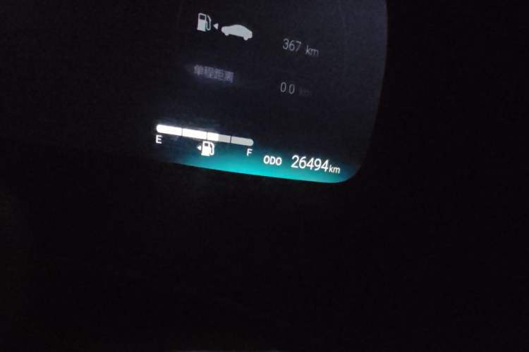 Used Toyota Crown Kluger 2022 2.0T Four-Wheel Drive Prestige Edition Odometer Close Up