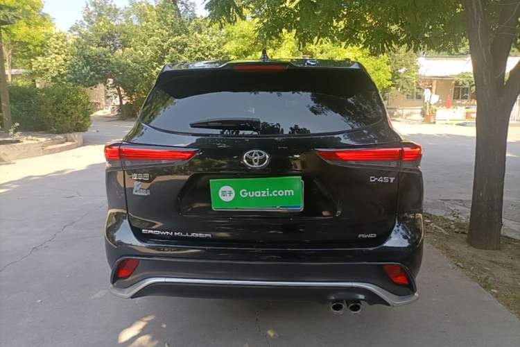 Used Toyota Crown Kluger 2022 2.0T Four-Wheel Drive Enjoyment Edition Rear