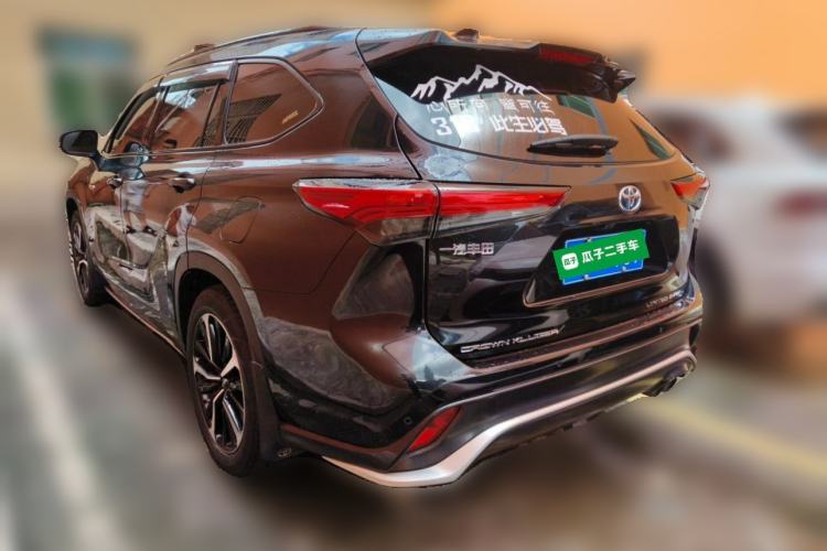 Used Toyota Crown Kluger 2022 2.5L HEV Four-Wheel Drive Flagship Edition Rear Left 45 Deg