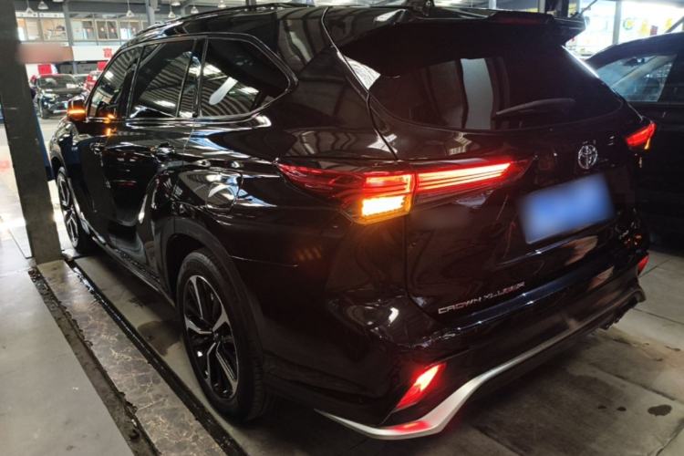 Used Toyota Crown Kluger 2022 2.5L HEV Four-Wheel Drive Premium Edition Rear Left 45 Deg