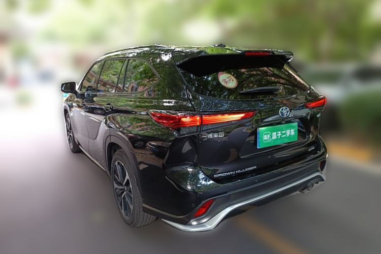 Used Toyota Crown Kluger 2022 2.5L HEV Four-Wheel Drive Premium Edition Rear Left 45 Deg