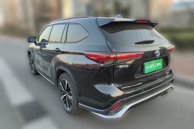Used Toyota Crown Kluger 2022 2.5L HEV Four-Wheel Drive Luxury Edition Rear Left 45 Deg