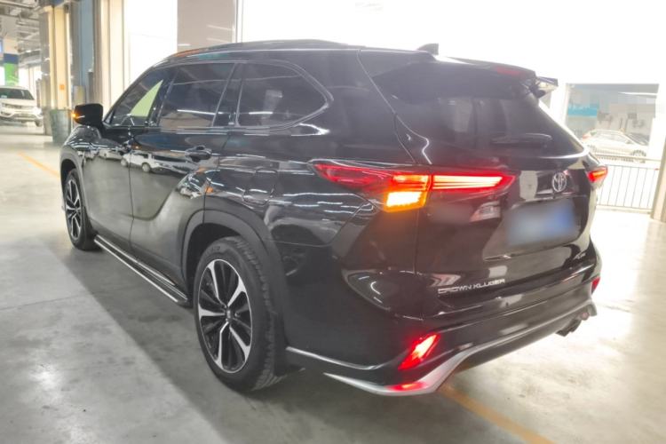 Used Toyota Crown Kluger 2022 2.5L HEV Four-Wheel Drive Premium Edition Rear Left 45 Deg