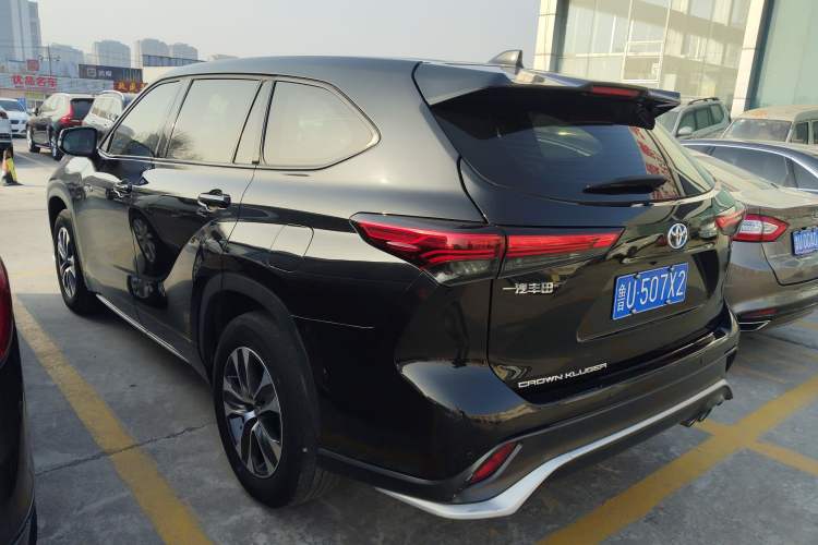 Used Toyota Crown Kluger 2022 2.5L HEV Two-Wheel Drive Entry Version Rear Left 45 Deg