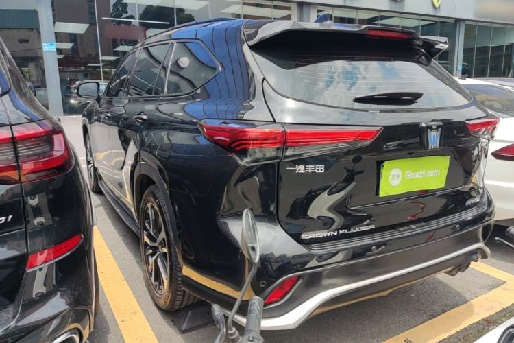 Used Toyota Crown Kluger 2022 2.5L HEV Four-Wheel Drive Luxury Edition Rear Left 45 Deg