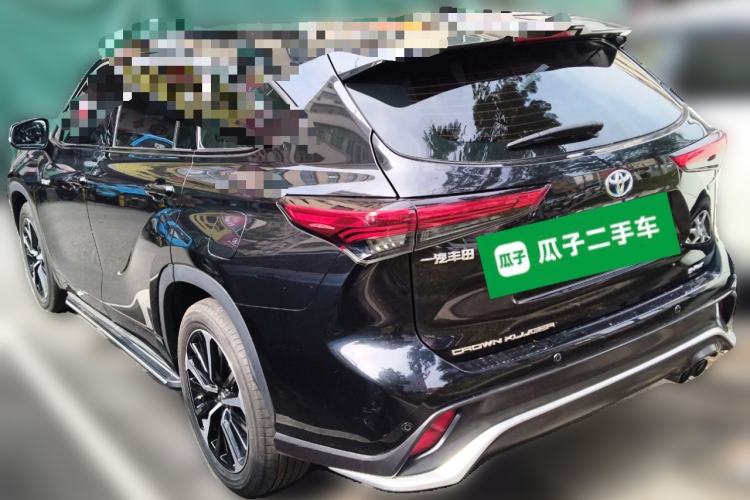 Used Toyota Crown Kluger 2022 2.5L HEV Four-Wheel Drive Luxury Edition Rear Left 45 Deg