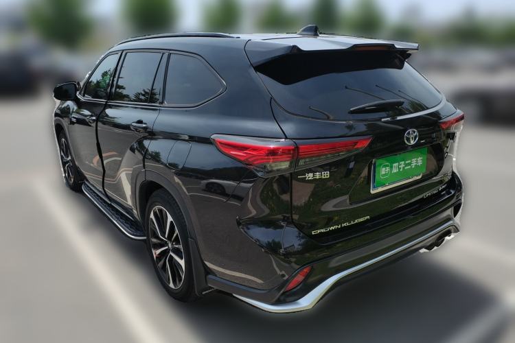 Used Toyota Crown Kluger 2022 2.5L HEV Four-Wheel Drive Flagship Edition Rear Left 45 Deg