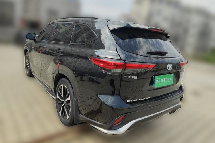 Used Toyota Crown Kluger 2022 2.5L HEV Four-Wheel Drive Premium Edition Rear Left 45 Deg