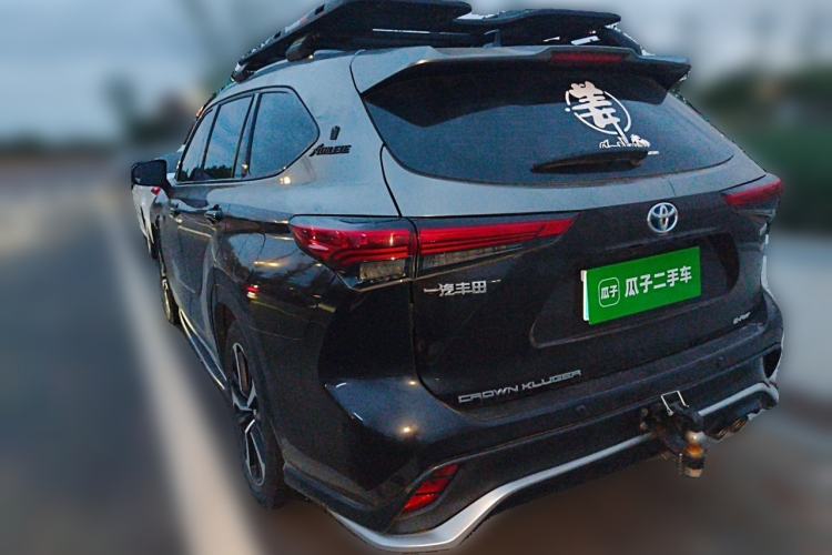 Used Toyota Crown Kluger 2022 2.5L HEV Four-Wheel Drive Luxury Edition Rear Left 45 Deg