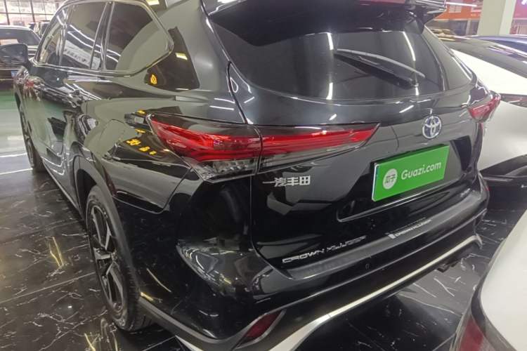 Used Toyota Crown Kluger 2022 2.5L HEV Four-Wheel Drive Premium Edition Rear Left 45 Deg
