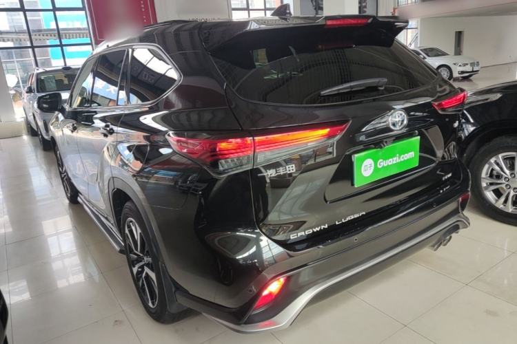 Used Toyota Crown Kluger 2022 2.5L HEV Four-Wheel Drive Premium Edition Rear Left 45 Deg