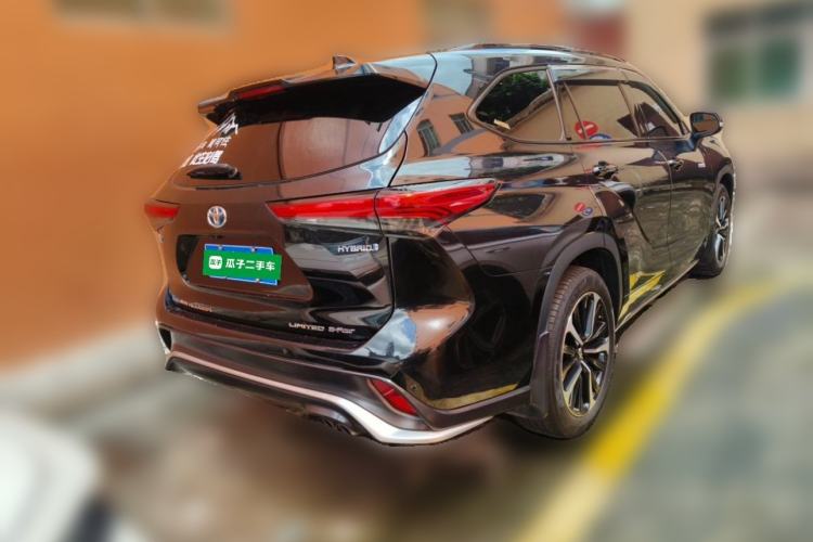 Used Toyota Crown Kluger 2022 2.5L HEV Four-Wheel Drive Flagship Edition Rear Right 45 Deg
