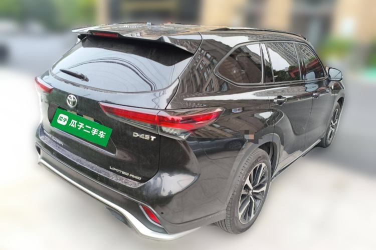Used Toyota Crown Kluger 2022 2.0T Four-Wheel Drive Jingzun Edition Rear Right 45 Deg