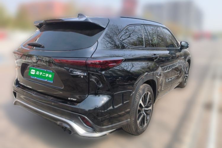 Used Toyota Crown Kluger 2022 2.5L HEV Four-Wheel Drive Premium Edition Rear Right 45 Deg