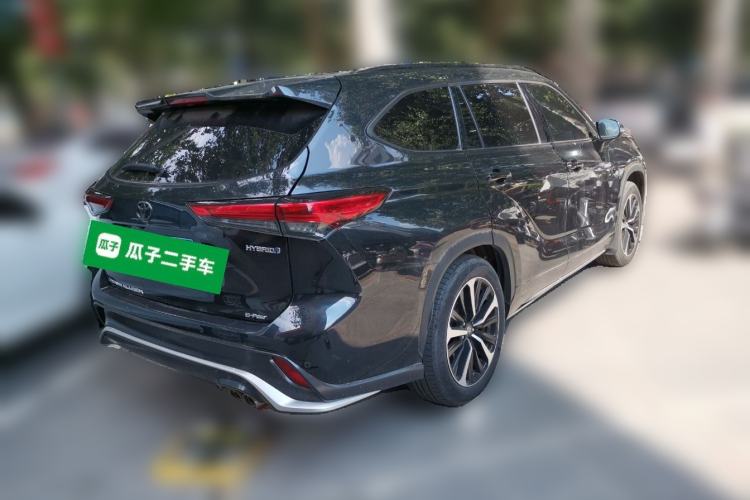 Used Toyota Crown Kluger 2022 2.5L HEV Four-Wheel Drive Premium Edition Rear Right 45 Deg
