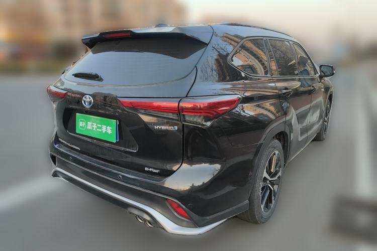 Used Toyota Crown Kluger 2022 2.5L HEV Four-Wheel Drive Luxury Edition Rear Right 45 Deg