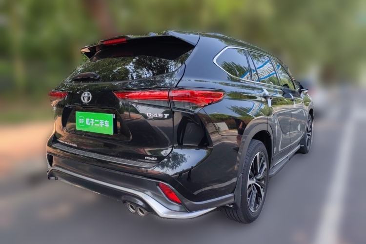 Used Toyota Crown Kluger 2022 2.0T Four-Wheel Drive Enjoyment Edition Rear Right 45 Deg