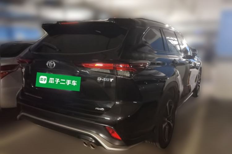 Used Toyota Crown Kluger 2022 2.0T Four-Wheel Drive Enjoyment Edition Rear Right 45 Deg