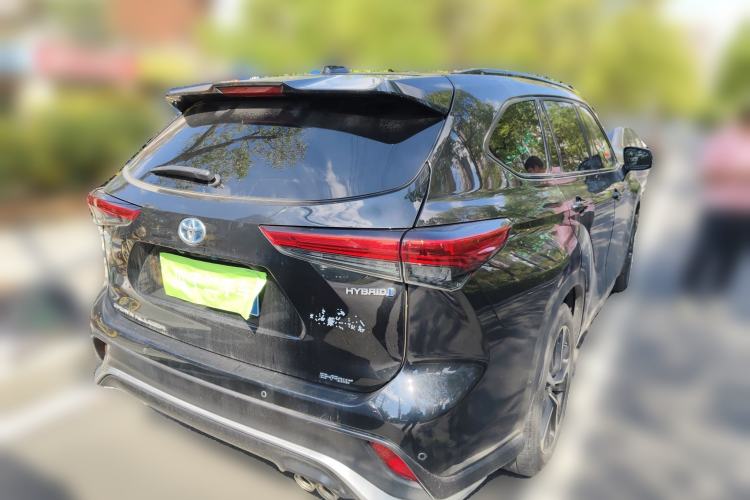 Used Toyota Crown Kluger 2022 2.5L HEV Four-Wheel Drive Premium Edition Rear Right 45 Deg