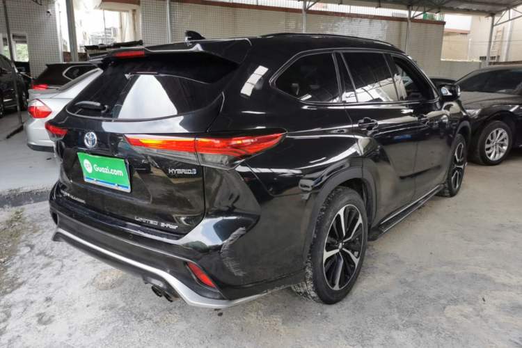 Used Toyota Crown Kluger 2022 2.5L HEV Four-Wheel Drive Flagship Edition Rear Right 45 Deg