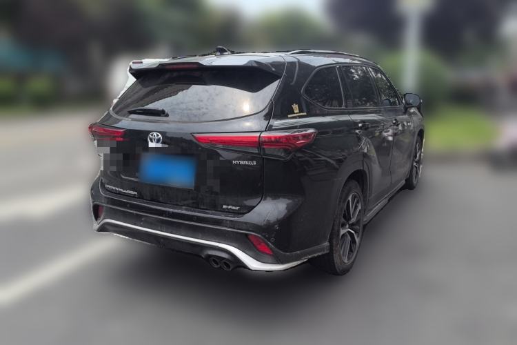 Used Toyota Crown Kluger 2022 2.5L HEV Four-Wheel Drive Premium Edition Rear Right 45 Deg