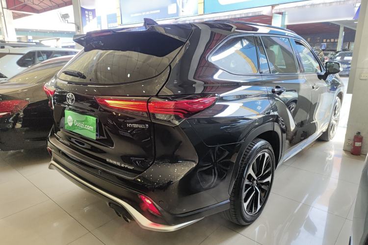 Used Toyota Crown Kluger 2022 2.5L HEV Four-Wheel Drive Luxury Edition Rear Right 45 Deg